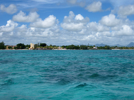 Blick auf Mauritius Fotos