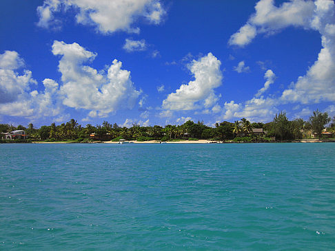 Blick auf Mauritius Fotos