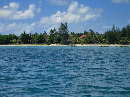 Blick auf Mauritius