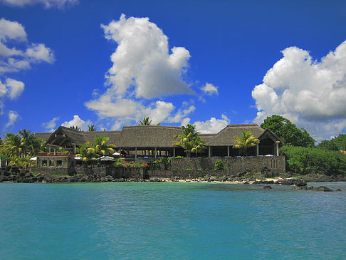 Blick auf Mauritius