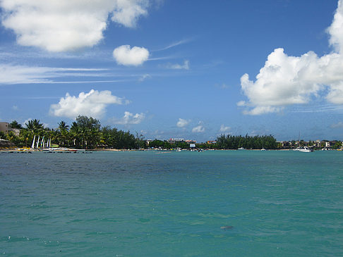 Blick auf Mauritius Fotos