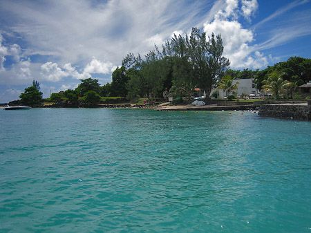 Blick auf Mauritius