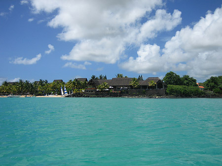 Blick auf Mauritius