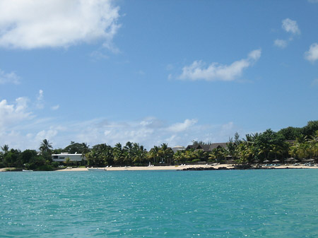 Blick auf Mauritius