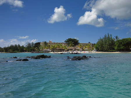 Blick auf Mauritius