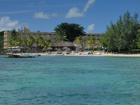 Blick auf Mauritius Fotos