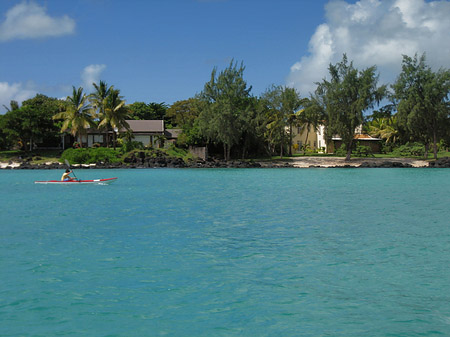 Blick auf Mauritius Fotos