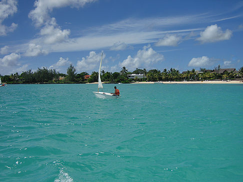 Blick auf Mauritius Fotos