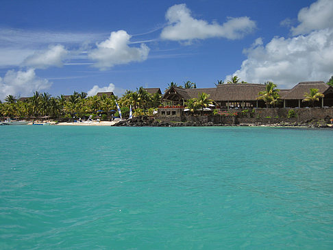 Blick auf Mauritius