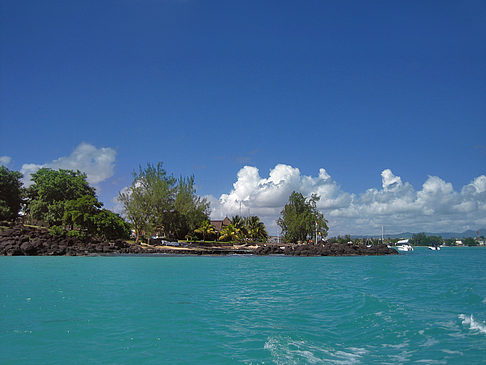 Blick auf Mauritius Fotos