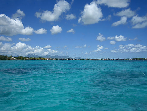 Blick auf Mauritius