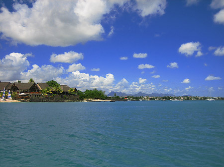 Blick auf Mauritius Fotos