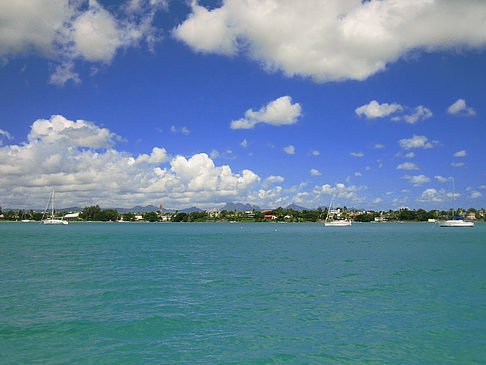 Foto Blick auf Mauritius