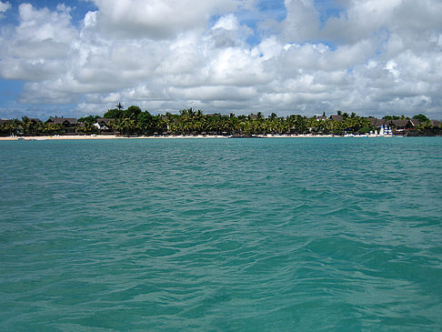 Blick auf Mauritius