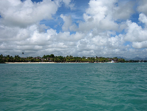 Blick auf Mauritius Fotos