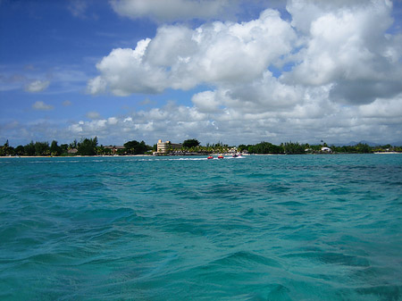 Blick auf Mauritius