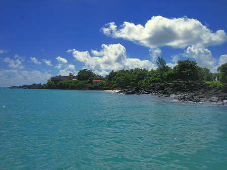 Wolken über Mauritius