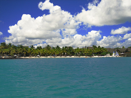 Wolken über Mauritius Foto 