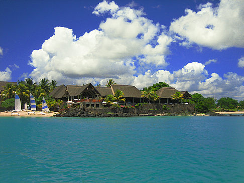 Wolken über Mauritius