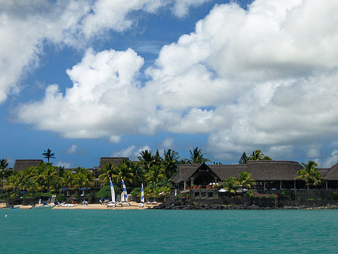 Wolken über Mauritius