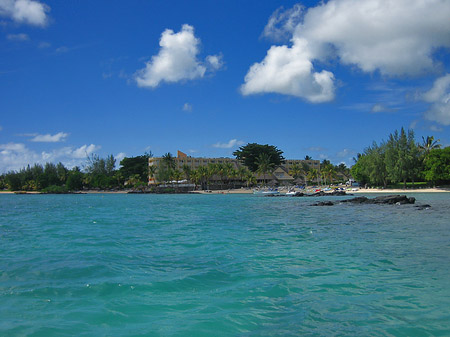 Wolken über Mauritius