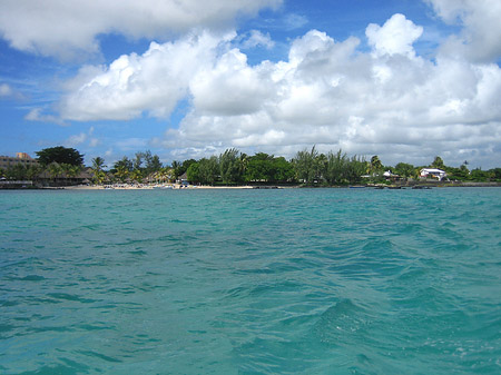 Wolken über Mauritius Foto 