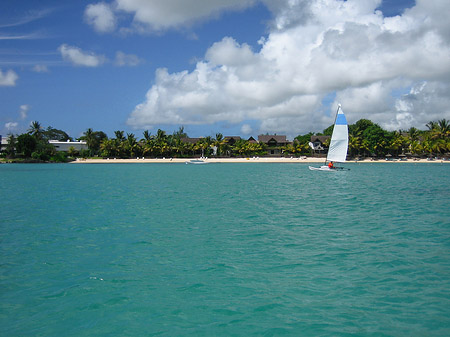 Wolken über Mauritius