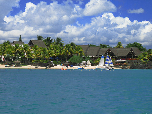 Wolken über Mauritius Fotos