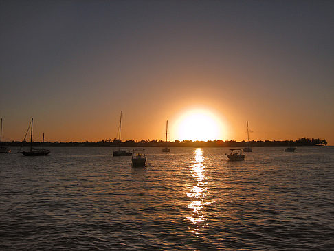 Fotos Strand mit Sonnenuntergang | 