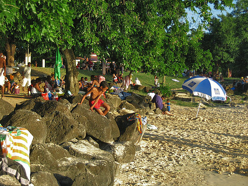 Strand von Grand Baie Foto 