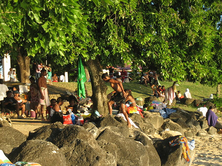 Strand von Grand Baie Fotos