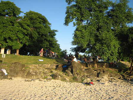 Strand von Grand Baie Foto 