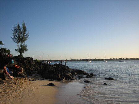 Strand von Grand Baie Fotos