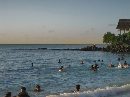 Strand von Grand Baie Fotos