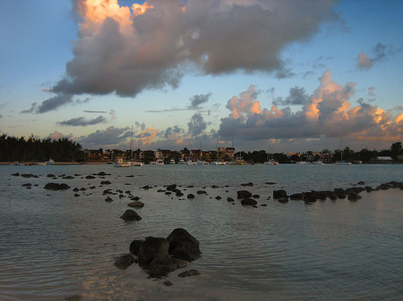 Strand von Grand Baie Foto 