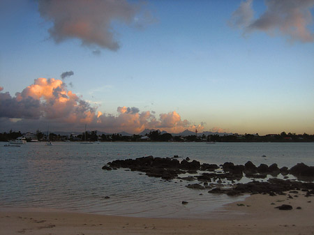 Strand von Grand Baie Foto 