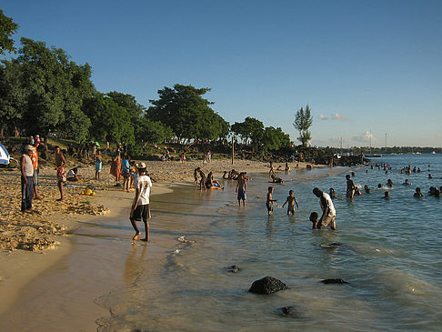 Strand von Grand Baie Fotos