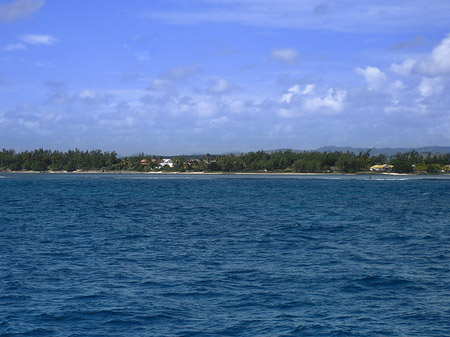 Foto Blick auf die Insel