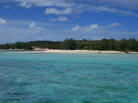 Blick auf die Insel Fotos