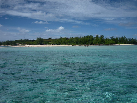 Foto Blick auf die Insel