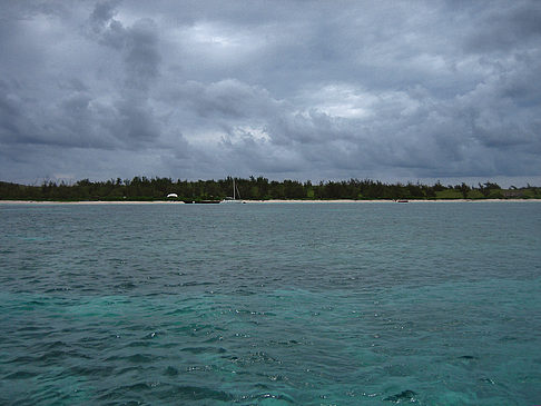 Foto Blick auf die Insel