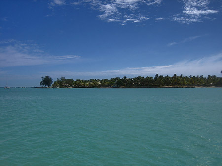 Blick auf die Insel Foto 