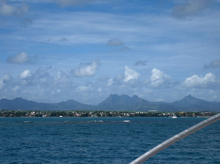 Foto Blick auf die Insel