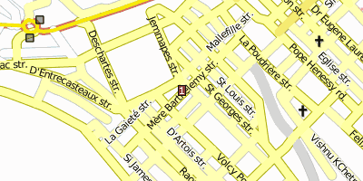 Port Louis Mauritius Stadtplan